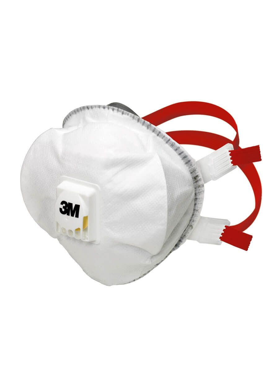 3M™ 8835+ Ventilli Toz, Buğu ve Metal Dumanına Karşı Koruyucu Maske - FFP3 Koruma - 3M™ Cool Flow™ Valfli - 1 Adet