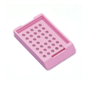 ISOLAB Parafin Kaseti - Kapaksız - Pembe  500 Adet