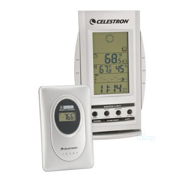 Celestron 47003 Compact Barometreli Hava Tahmin İstasyonu  -10... +60 °C  -40… +60 °C  20... 95 %  1... 99 %