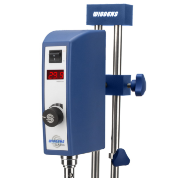 WIGGENS D-500 Pro Yüksek Hızlı Homojenizatör LED Göstergeli SET3 500... 30.000 rpm / 10... 40.000 mL