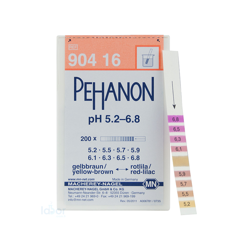 Macherey-Nagel 904 16 Pehanon®  pH Kağıdı 5.2-6.8 pH  200 Adet/Kutu