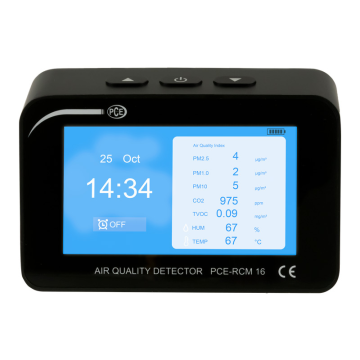 PCE RCM 16 Hava Kalitesi Ölçer CO2, PM1, PM2.5, PM10, Sıcaklık, Nem ölçümü