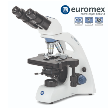 euromex BB.1152‑PLPHi Binoküler Mikroskop PL 10x/20x/S40x/S100x Oil IOS Objektifler Rafsız Sahne 3 W NeoLED™ Aydınlatma