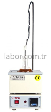 Test T4000ND  Balon Isıtıcı RT +5... 400 °C / 4 L Kontak Termometreli Elektronik Kontrollü