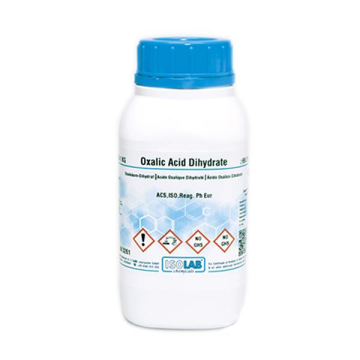 ISOLAB 957.016.1000 Oxalic acid dihydrate for analysis ACS, ISO, Reag. pH Eur CAS No.: 6153-56-6 1 kg