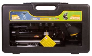 NATIONAL GEOGRAPHIC 50/360 AZ Teleskop ve 40x–640x Mikroskop Seti