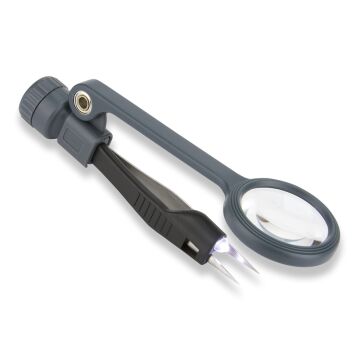 CARSON MG-88 4,5x Işıklı Büyüteç / Pens