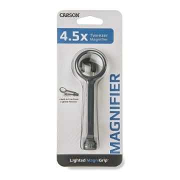 CARSON MG-88 4,5x Işıklı Büyüteç / Pens