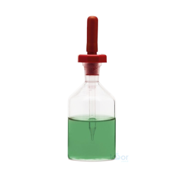 ISOLAB Şişe - Damlatma - Cam & Şilifli - Şeffaf - 100 ml