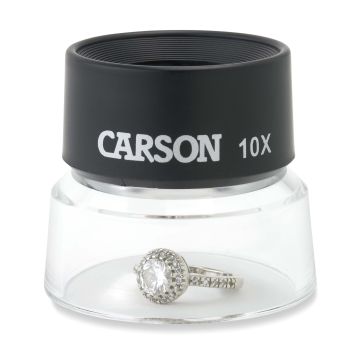 Carson LL-10 LumiLoupe™ 10x Odaklı Çift Lensli Stand Büyüteç
