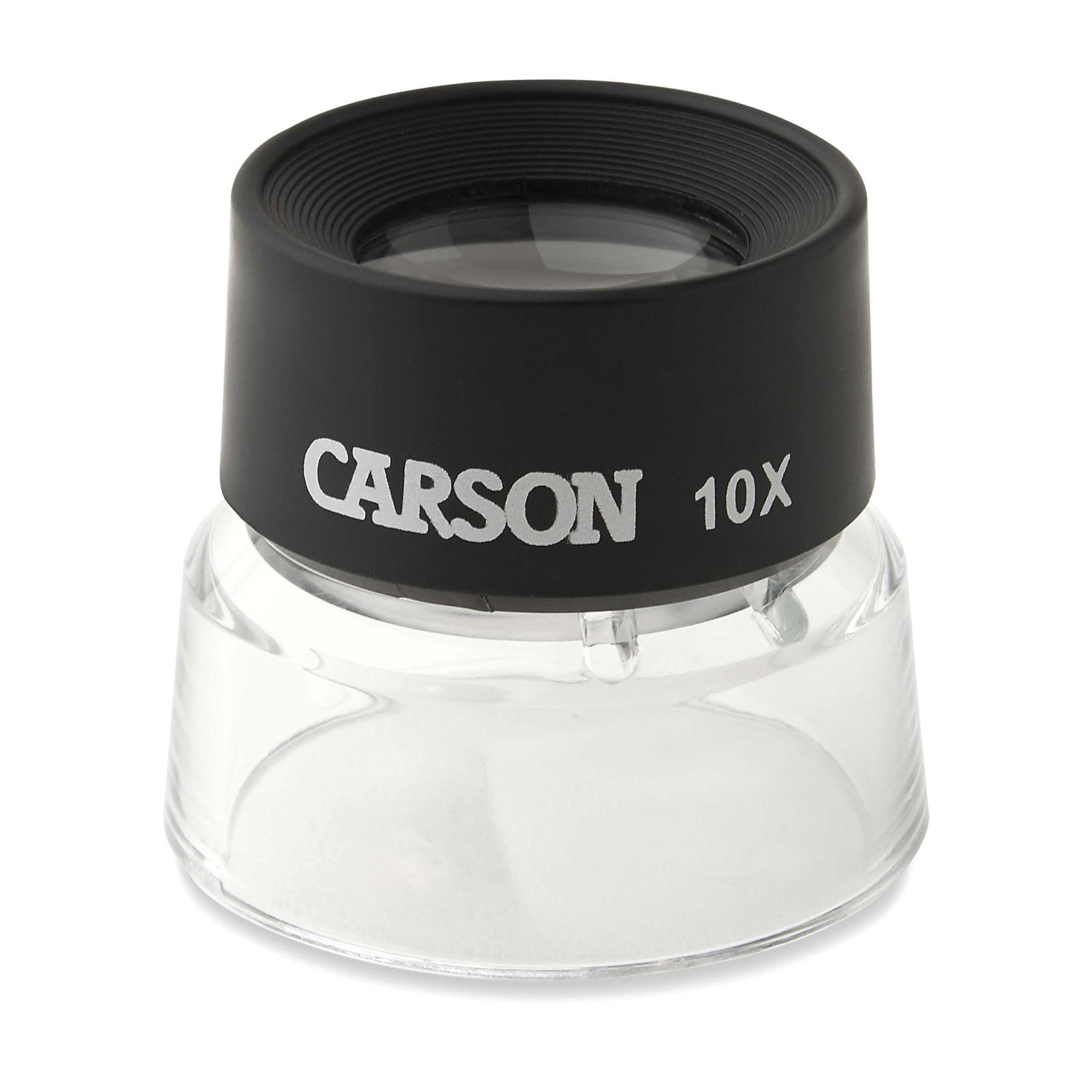 Carson LL-10 LumiLoupe™ 10x Odaklı Çift Lensli Stand Büyüteç