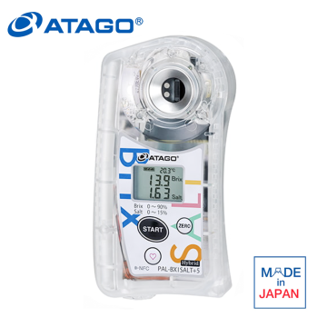 ATAGO 4922 PAL-BX|SALT+5 Brix ve Tuz Konsantrasyonu Refraktometresi Sos Refraktometresi Brix: 0,00... 90,0% Tuz Konsantrasyonu: 0,00... 15,00%