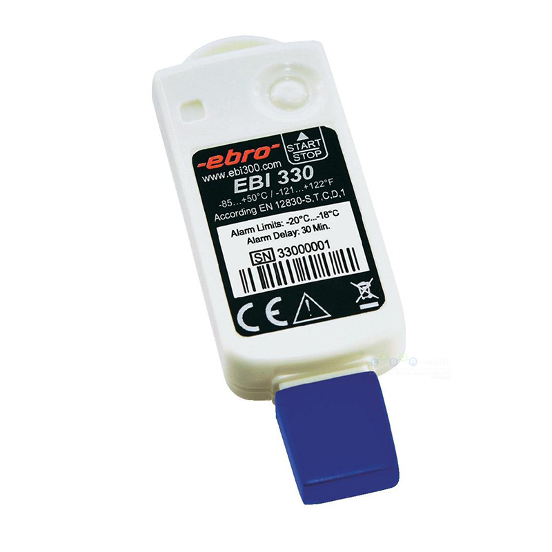 Ebro EBI 330-T85 Tek Kullanımlık USB Datalogger Veri Kaydedici -85 ºC... +50 ºC (Düşük Sıcaklıklar İçin)