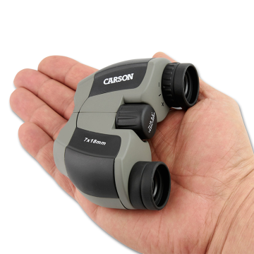CARSON JD-710 MiniScout™ 7x18 Binoküler Ultra Kompakt Spor Dürbünü
