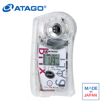 ATAGO 4923 PAL-BX|SALT Mohr Brix ve Tuz Konsantrasyonu Refraktometresi Sos Refraktometresi Brix: 0,00... 90,0% Tuz Konsantrasyonu: 0,00... 16,70%