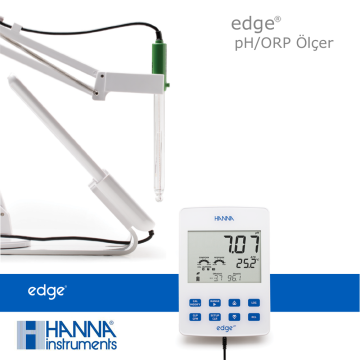 HANNA HI2002-02 Edge® pH Metre  -2.00... 16.00 pH
