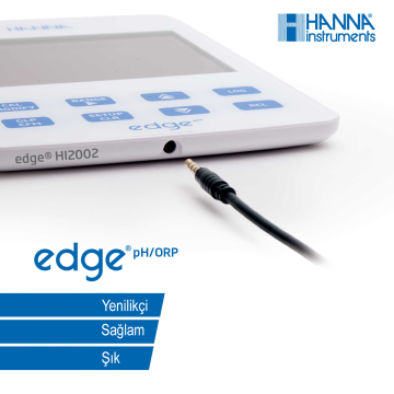 HANNA HI2002-02 Edge® pH Metre  -2.00... 16.00 pH