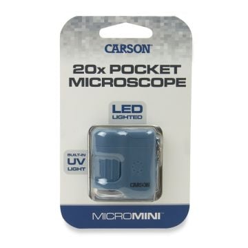 Carson MM-280B Micromini 20x Mavi Mikroskop