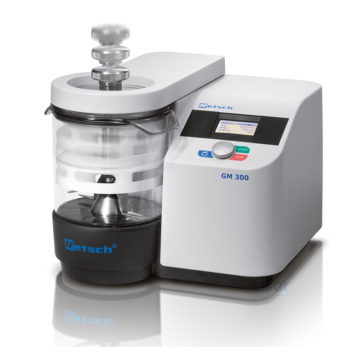 Retsch grındomıx Gm 300 Bıçaklı Öğütücü Blender  Besleme Malzemesi: Yumuşak, Yarı Sert, Elastik, W İçeren Malzeme Giriş Büyüklüğü: ~ 130 mm Çıkış Büyüklüğü: < 300 Um