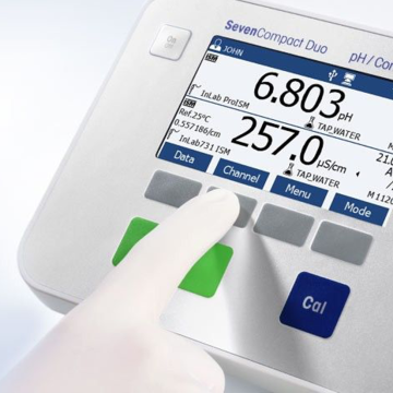 Mettler Toledo S210-K Sevencompact™ Masa Tipi pH Metre Üniversitelere Özel   -2.000... 20.000 pH    -2000... 20000 Mv   -30.0 °C... 130.0 °C