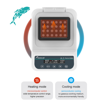 JOANLAB DBSC 100Max Çalkalamalı Isıtıcı ve Soğutucu Kuru Blok İnkübatörü RT-15... 100 °C / 0 - 1500 rpm / Ø3 mm