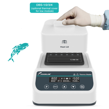 JOANLAB DBSC 100Max Çalkalamalı Isıtıcı ve Soğutucu Kuru Blok İnkübatörü RT-15... 100 °C / 0 - 1500 rpm / Ø3 mm