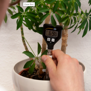 PCE-PH 18 Cep Tipi pH Metre  0,00... 14,00 pH / Toprak İçin
