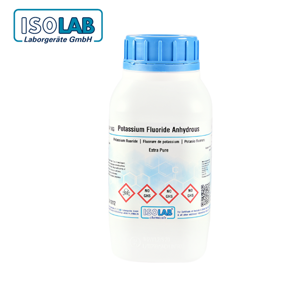 ISOLAB 960.202.1000 Potassium fluoride anhydrous ≥ 98% Extra Pure CAS No.: 7789-23-3 1 kg