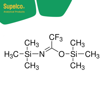Sigma-Aldrich 15238 N,O-Bis(trimethylsilyl)trifluoroacetamide with trimethylchlorosilane for GC derivatization, LiChropur™, contains 1% TMCS, 99% (excluding TMCS) CAS No.: 25561-30-2 5 mL
