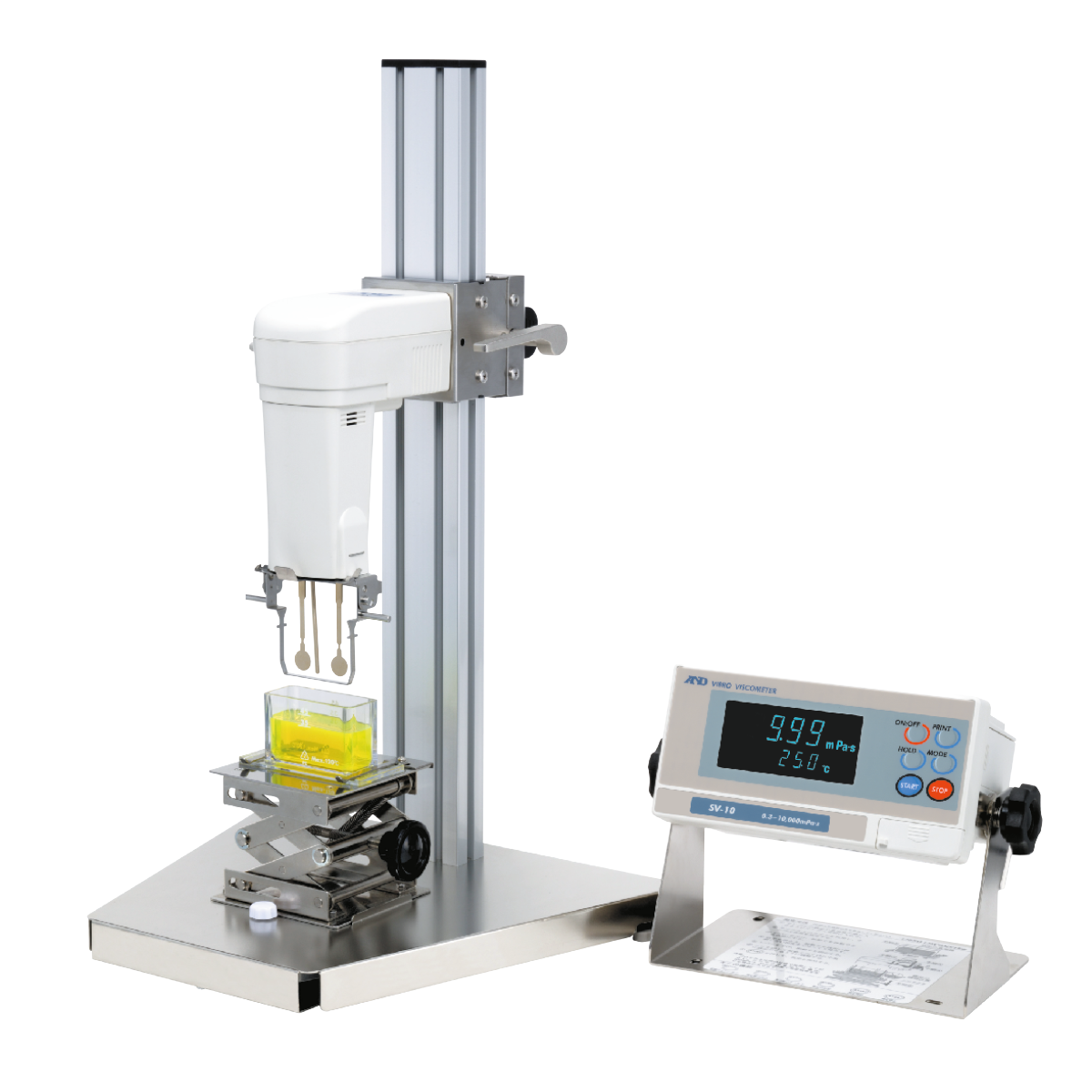 And SV-10 Sine Wave Viskozimetre 0.3 – 10.000 mPa.s (cP)