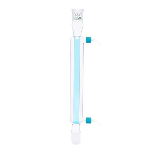 ISOLAB Soğutucu - Düz - 250 mm - Dişi Şilif : NS 24/29 - Erkek Şilif : NS 24/29 - P.P Yan Kol