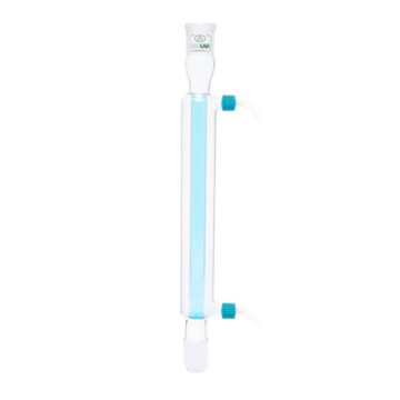 ISOLAB Soğutucu - Düz - 250 mm - Dişi Şilif : NS 24/29 - Erkek Şilif : NS 24/29 - P.P Yan Kol