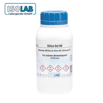 ISOLAB 968.019.1000 Silica Gel 60, for Column Chromatography 70-230 mesh CAS No .: 112926-00-8 1 kg