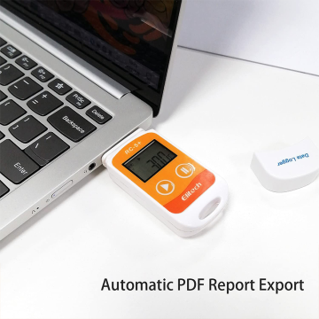 Elitech RC-5+ Sıcaklık Veri Kaydedici, PDF USB Sıcaklık Veri Kaydedici, 32.000 Veri / -30... +70 °C
