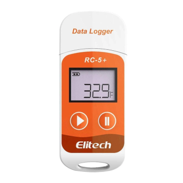 Elitech RC-5+ Sıcaklık Veri Kaydedici, PDF USB Sıcaklık Veri Kaydedici, 32.000 Veri / -30... +70 °C