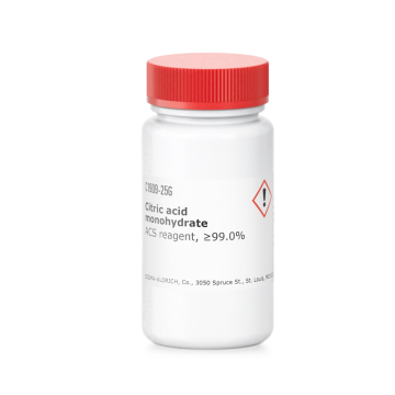 Sigma-Aldrich C1909 Citric acid monohydrate ACS reagent, ≥99.0% 2.5 kg