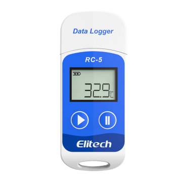 Elitech RC-5 Sıcaklık Veri Kaydedici, PDF USB Sıcaklık Veri Kaydedici, 32.000 Veri / -30... +70 °C