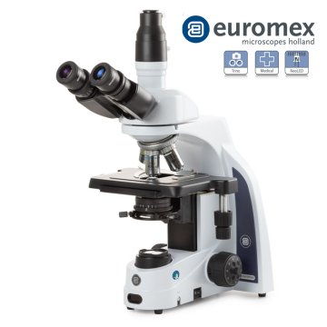 euromex IS.1153‑PLi Trinoküler Mikroskop EWF 10x/22 mm Oküler Plan PLi 4/10/S40/S100x Oil IOS Objektifler 3 W NeoLED™ Köhler Aydınlatma