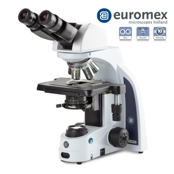 euromex IS.1158‑EPLi Binoküler Mikroskop EWF 10x/22 mm Oküler E-plan EPLi 4x/0.10, 10x/0.25, S40x/0.65, S100x/1.25 Oil IOS Objektifler 3 W NeoLED™ Aydınlatma