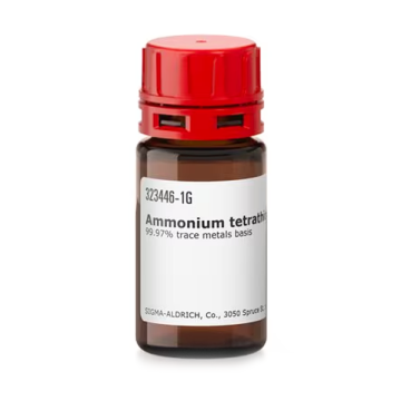 Sigma-Aldrich 323446 Ammonium tetrathiomolybdate 99.97% trace metals basis 50 gr