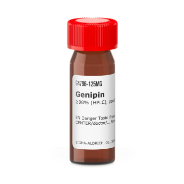 Sigma-Aldrich G4796 Genipin ≥98% (HPLC), powder CAS No.: 6902-77-8 125 mg