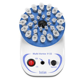 Biosan V-32 Multi-Vortex Çoklu Vorteks  500... 3000 rpm (Fiyata opsiyonel aksesuarlar dahil değildir.)