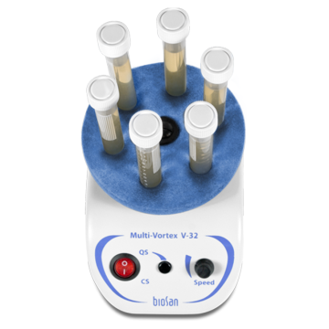 Biosan V-32 Multi-Vortex Çoklu Vorteks  500... 3000 rpm (Fiyata opsiyonel aksesuarlar dahil değildir.)