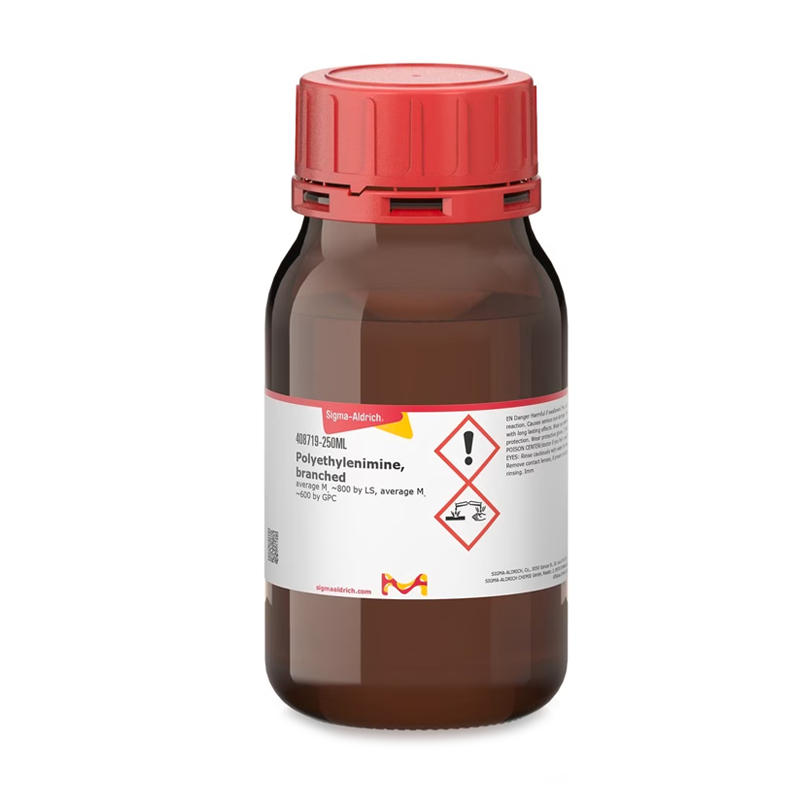 Sigma-Aldrich 408719 Polyethylenimine, branched average Mw ~800 by LS, average Mn ~600 by GPC 250 mL