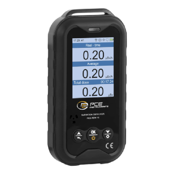 PCE RDM 15 Radyasyon Ölçer  (X-, γ- ve β-radyasyonu) 0,01 µSv/h... 50 mSv/h