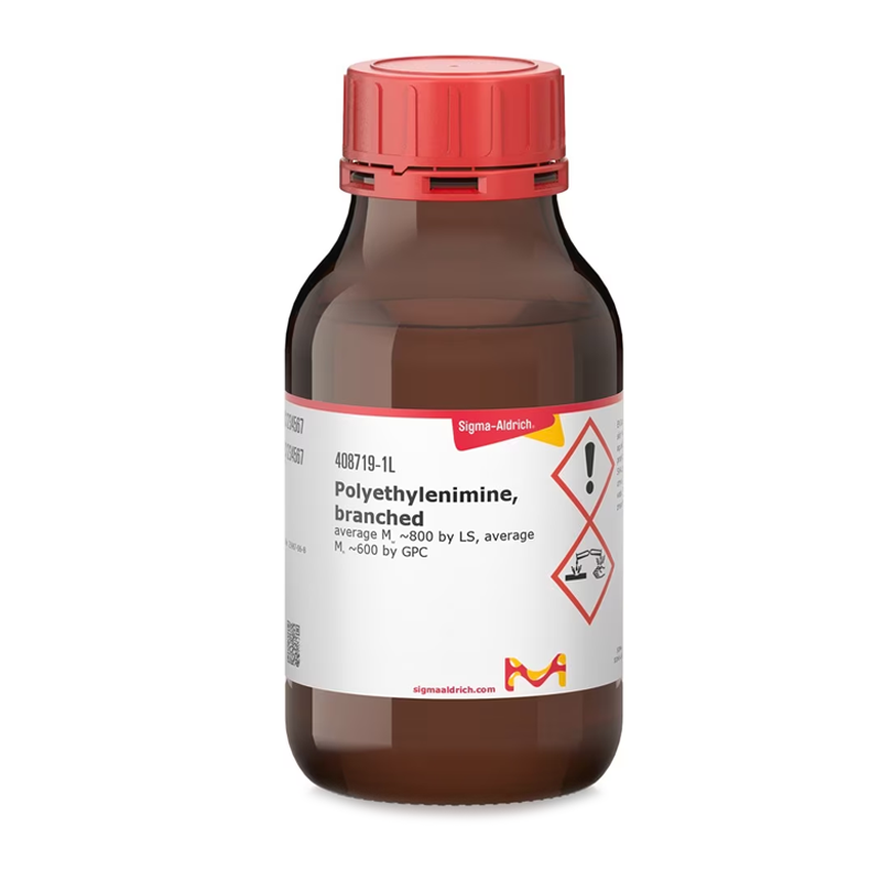 Sigma-Aldrich 408719 Polyethylenimine, branched average Mw ~800 by LS, average Mn ~600 by GPC 1 L