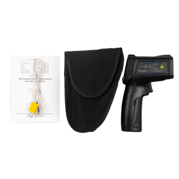 PCE 675 Infrared Termometre Kızılötesi Ölçüm Aralığı: -50… 550 °C,  K Tipi Termokupl Ölçüm Aralığı: -50… 850 °C, Nem: 0… 100% n.o