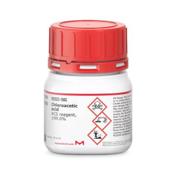 Sigma-Aldrich 402923 Chloroacetic acid ACS reagent, ≥99.0% CAS No.: 79-11-8 2 kg