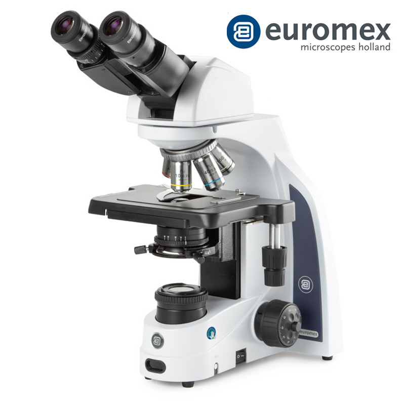 euromex IS.1158‑PLi Binoküler Mikroskop EWF 10x/22 mm Oküler Plan PLi 4/10/S40/S100x Oil IOS Objektifler 3 W NeoLED™ Köhler Aydınlatma