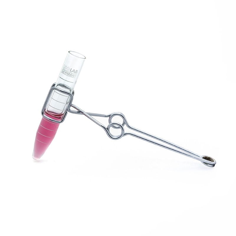 ISOLAB Tüp Maşası Krom Kaplı Çelik 150 mm